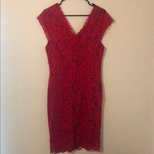 Red Lace Dress